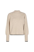 Co' Couture - Row Puff Rib Knit - Sand