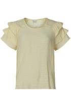 IN FRONT Freya Bluse, Farve: Light Yellow, Størrelse: XXL, Dame