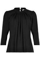 IN FRONT Grazia Bluse, Farve: Black, Størrelse: XL, Dame