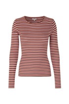 MbyM - Lilita Blouse - Canyon Pink Walnut Stripe