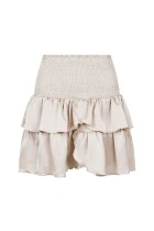 Neo Noir - Carin Heavy Sateen Skirt - Champagne