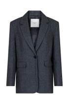 Neo Noir - Gaby Structure Blazer - Dark Grey