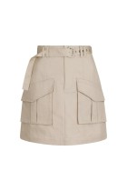 Neo Noir - Layken Cargo Skirt - Sand