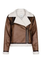 Neo Noir - Sadie Teddy Jacket - Brun