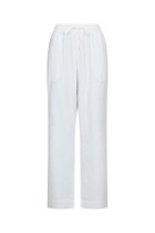 Neo Noir - Sonar Linen Pants - Hvid