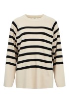 Object - Ester Ls Strik Bluse - Sand