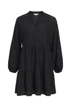 Object - Feodora Gia L/S Dress - Black