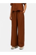 Object - Filuca Hw Wide Pants - Dark Earth