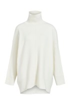 Object - Gunvor LS Knit Tunic - Råhvid