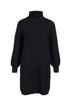 Object - Malena LS Rollneck Dress - Sort