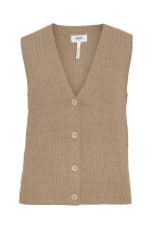 Object - Malena Sl Knit Vest - Fossil