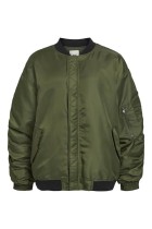 Object - Mary Oversize Bomber Jacket - Armygrøn