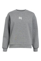 Object - Rora Ls Boxy Sweatshirt - Grå