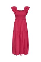 Y.A.S - Citri Sl Long Dress - Fuchsia