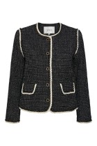 Y.A.S - Clema 7/8 Blazer Jacket - Sort