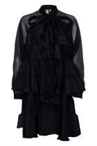 Y.A.S - Eloise Ls Dress - Sort