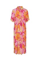 Y.A.S - Filippa 2/4 Long Dress - Fuchsia